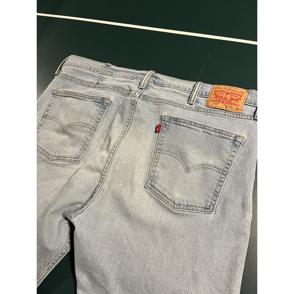 Men’s Levis 510 Skinny Fit Light Wash Denim Jeans 40 X 32 Blank Tag SEE PICS - Picture 1 of 10